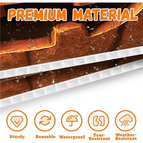 6 Pack Halloween Yard Signs, 3D Printed Large Halloween Yard Decorations - Picture 6 of 7